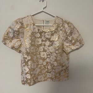 Sparkle-Threaded J. Crew Top